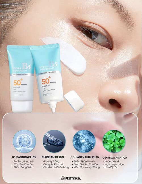 Kem-chong-nang-Pretty-Skin-Hydra-B5-Sun-Cream