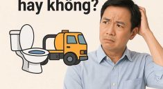 Sự thật ít ai biết: Có nên hút bể phốt qua bồn cầu hay không?