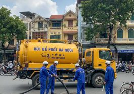 Hút bể phốt tại Hà Nội: Top 3 dịch vụ uy tín đáng chọn