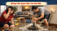 Ngập Nước Trong Nhà Do Cống Tắc – Đừng Chủ Quan Kẻo Trả Giá Đắt