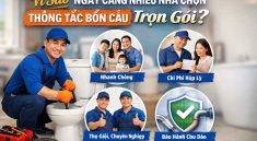 Vì Sao Ngày Càng Nhiều Nhà Chọn Thông Tắc Bồn Cầu Trọn Gói?